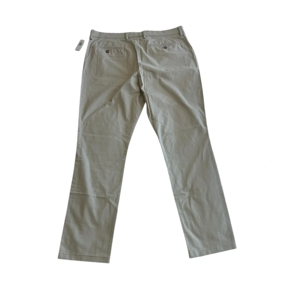 Old Navy Ultimate Slim Built-In Flex Chino Khakis Pants Beige Size 36 x 32